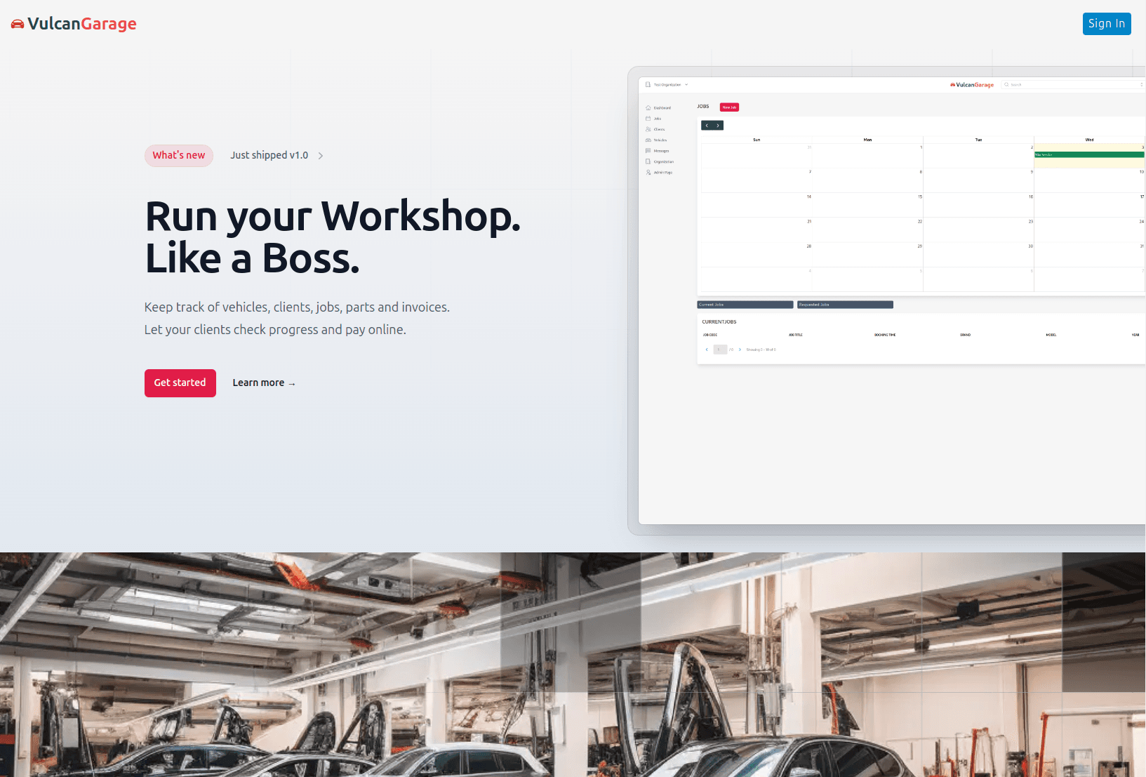 Vulcan Garage Project